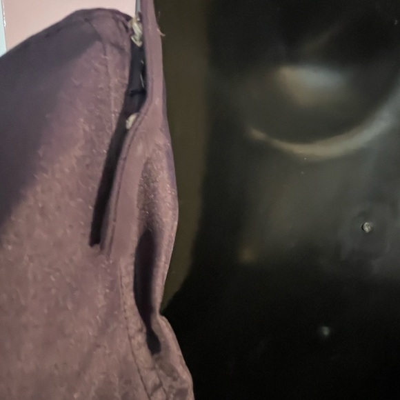 Davids Bridal whimsigoth fairy prom Elegant eggplant purple wedding Dress Sz 18 - Picture 9 of 14